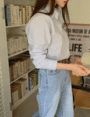 크로스 스트라이프 남방 크로스 스트라이프 줄무늬 남방 셔츠 블라우스 오버핏 매니시 와이드 카라셔츠 카라넥 롱셔츠 기본셔츠 기본 데일리 포멀 캐주얼 패턴